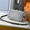 69306017f09edb6de4c504dd Upgraded Original M46736 M59273 M58947 M21464 M59609 Speedy Bandoulière 25 Handbag, Striking Reappearance in the 2021 Fall Wild at Heart Capsule Collection, Featuring Oversized LV Embossing on Monogram Empreinte Leather, with Detachable Shoulder Strap for Crossbody Wear