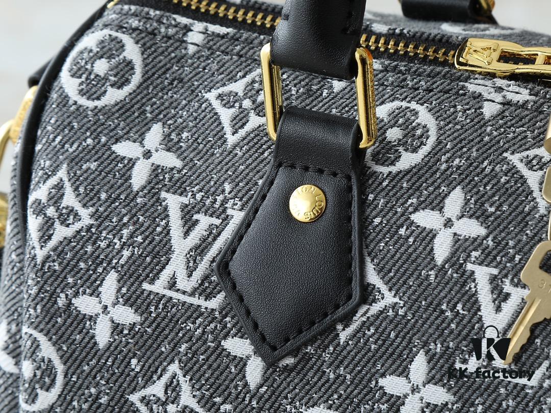 69306018f09edb6de4c504e0 Upgraded Original M46736 M59273 M58947 M21464 M59609 Speedy Bandoulière 25 Handbag, Striking Reappearance in the 2021 Fall Wild at Heart Capsule Collection, Featuring Oversized LV Embossing on Monogram Empreinte Leather, with Detachable Shoulder Strap for Crossbody Wear