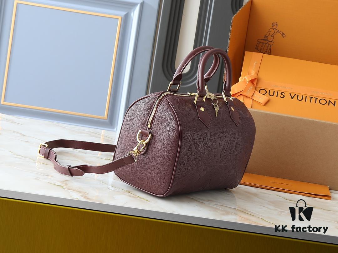 69306023f09edb6de4c504f8 Upgraded Original M46736 M59273 M58947 M21464 M59609 Speedy Bandoulière 25 Handbag Reimagined in the 2021 Fall Wild at Heart Capsule Collection, Featuring Oversized LV Embossing on Monogram Empreinte Leather, with Detachable Strap for Crossbody Wear