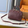 69306023f09edb6de4c504f9 Upgraded Original M46736 M59273 M58947 M21464 M59609 Speedy Bandoulière 25 Handbag Reimagined in the 2021 Fall Wild at Heart Capsule Collection, Featuring Oversized LV Embossing on Monogram Empreinte Leather, with Detachable Strap for Crossbody Wear