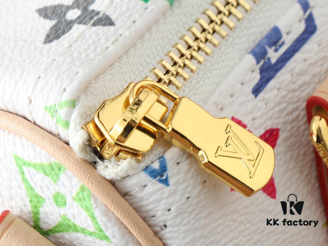 69306032f09edb6de4c50516 Upgraded Original M13391 M13406 M81085 LV x Murakami Takashi Co-Branded Nano Speedy Handbag