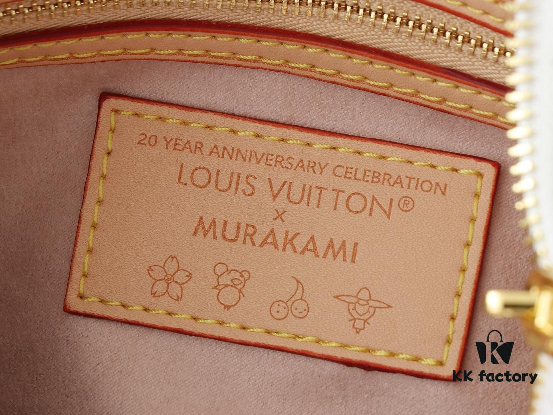 69306041f09edb6de4c50531 Upgraded Original M13805 M13257 M40390 LV x Murakami Collaboration Nano Speedy Bag