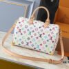 69306044f09edb6de4c50534 Upgraded Original M13805 M13257 M40391 LV x Murakami Collaboration Nano Speedy Handbag