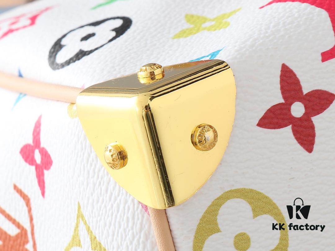 6930604af09edb6de4c50541 Upgraded Original M13805 M13257 M40390 LV x Murakami Collaboration Nano Speedy Bag