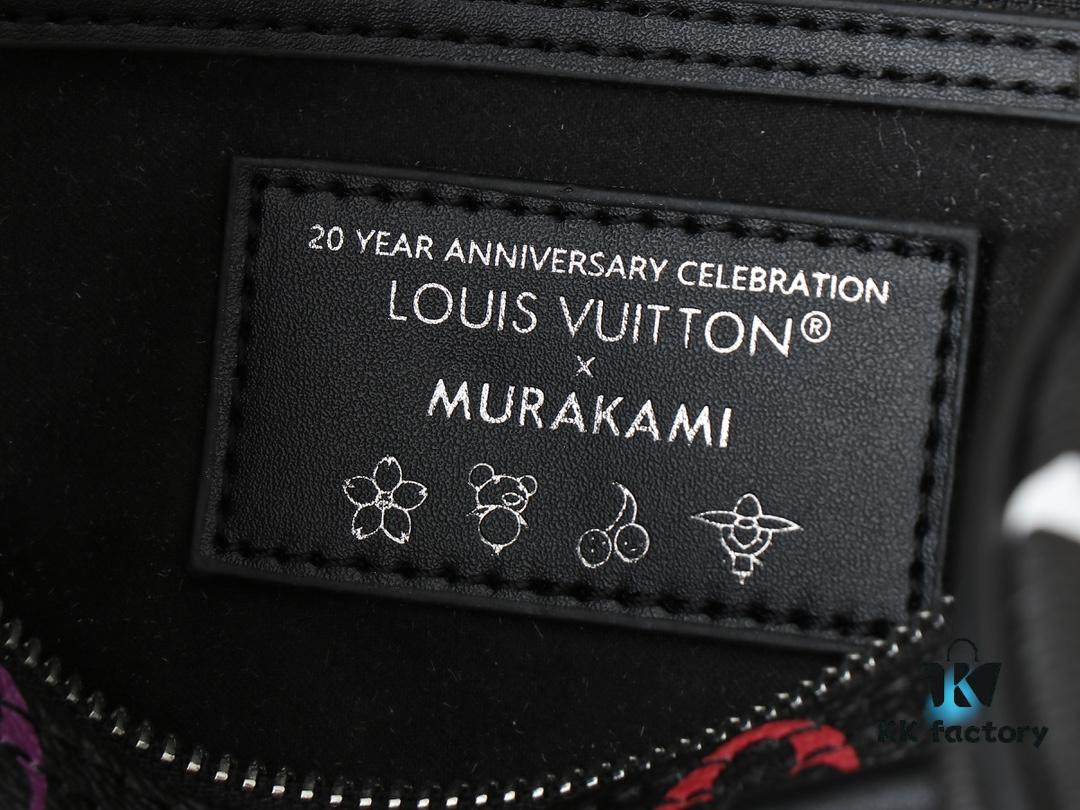 Upgraded Original M13805 M13257 M40390 LV x Murakami Collaboration Nano Speedy Bag