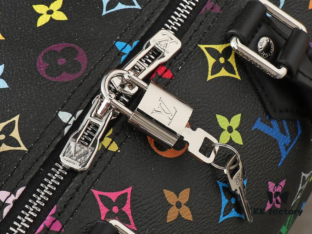 6930604ff09edb6de4c5054b Upgraded Original M13805 M13257 M40391 LV x Murakami Collaboration Nano Speedy Handbag
