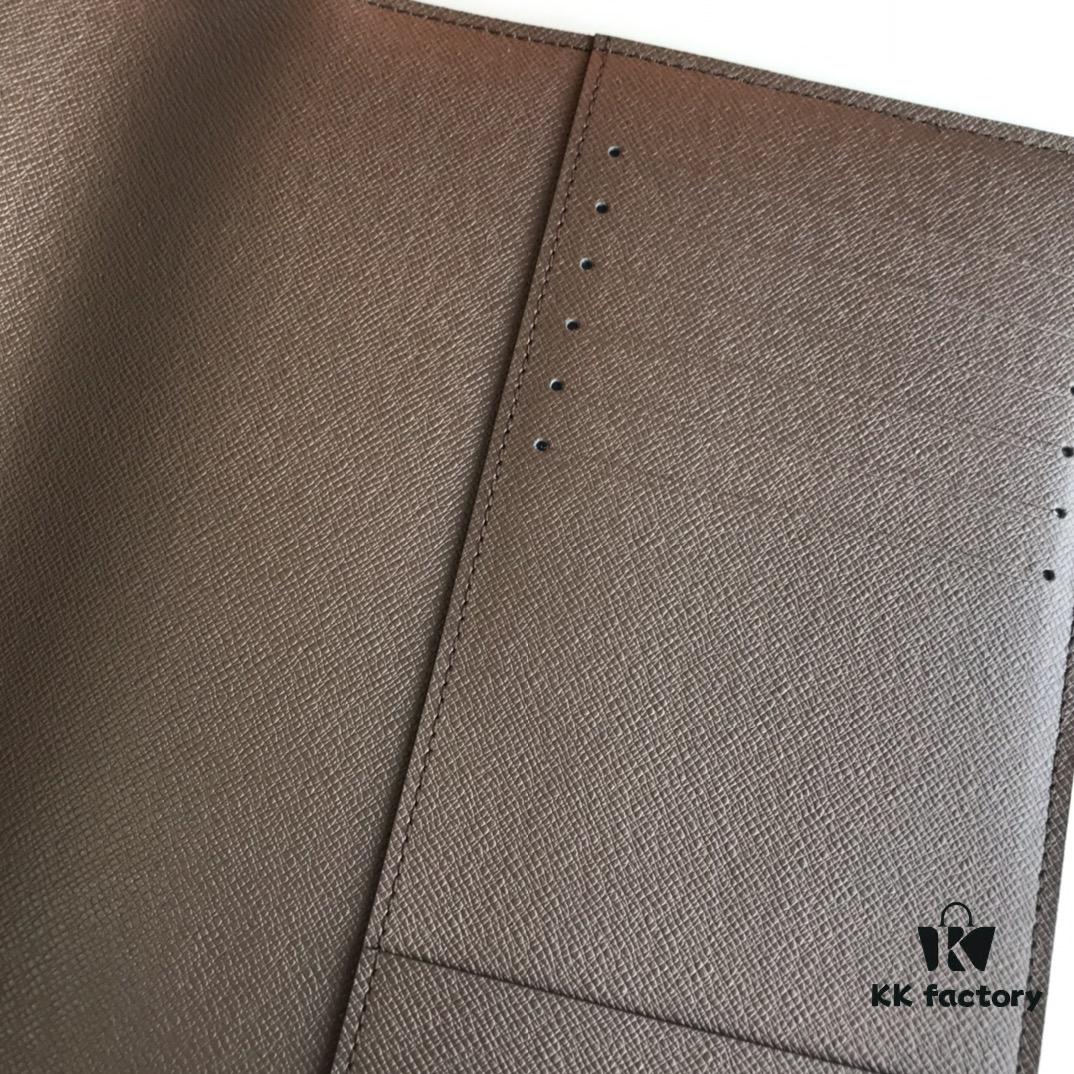 69306079f09edb6de4c5058d 2020 Hot Selling Extra Large Checkbook Wallet with 6 Card Slots, Cowhide Leather and LV Special Fabric, Gift Box Included, Approx. 18cm