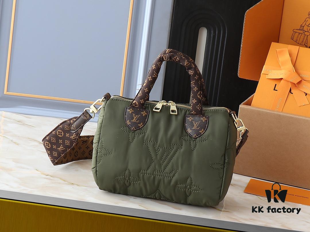 6930607af09edb6de4c50590 Upgraded Original M21061 M20937 M59008 LV Pillow Speedy Bandoulière 25 Handbag