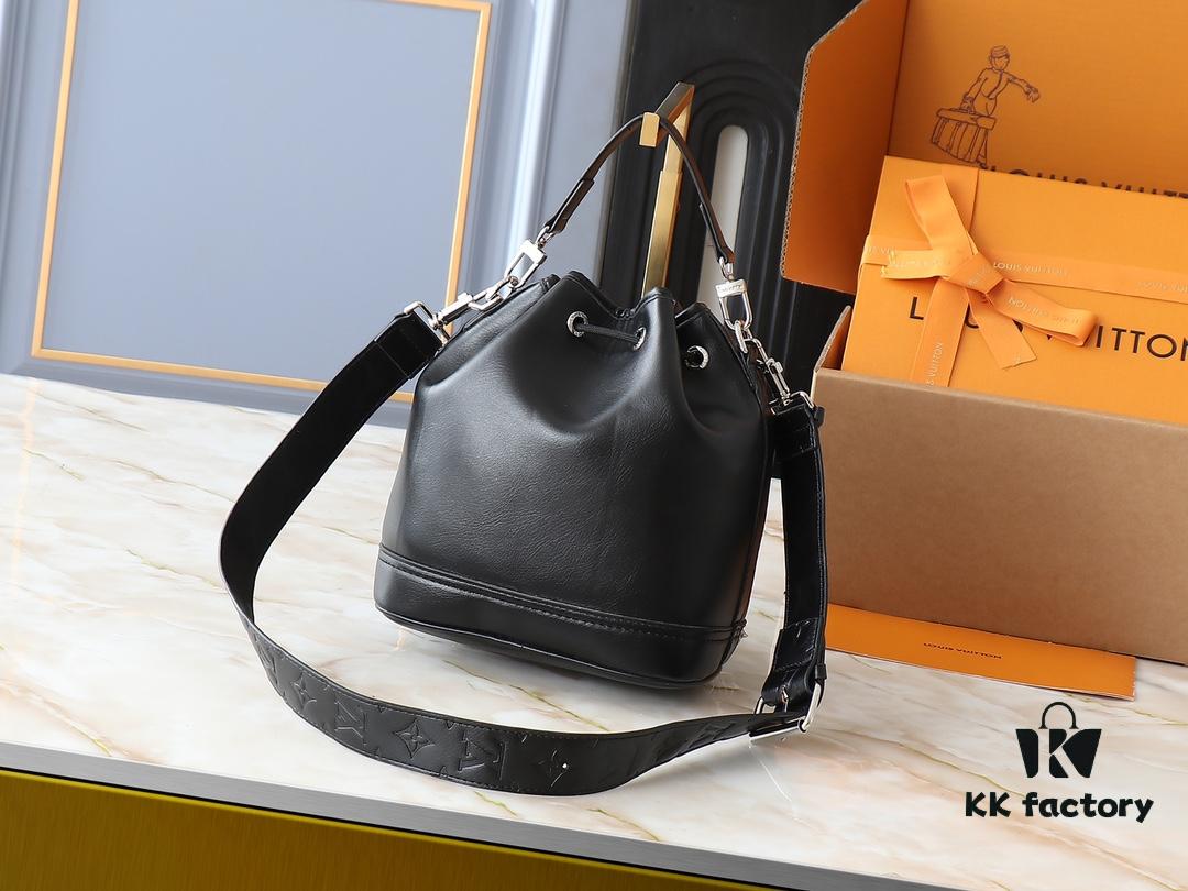 693060a0f09edb6de4c505d5 Upgraded Original M13985 Full Leather Black, Official Website Small Noe Cargo M14017 Monogram Coated Cowhide Bucket Bag