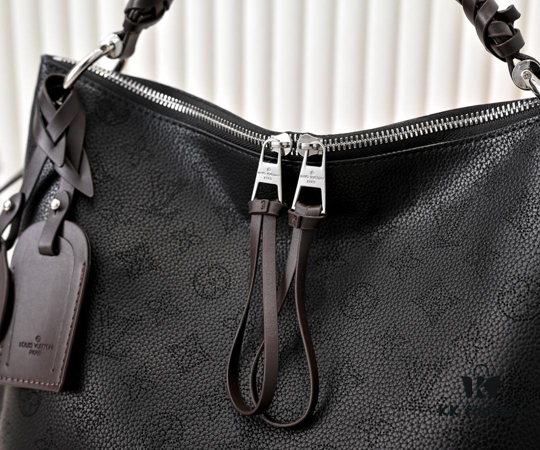 693060aff09edb6de4c505eb Exclusive Real Shot - Upgraded Version M56073 M56084 Beaubourg Hobo Medium Leather Handbag
