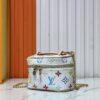 693060b8f09edb6de4c505f8 Upgraded Original M13747 M44495 M44936 M42263 M42265 LV Takashi Murakami Nice Mini Nano Pouch with Monogram Print in 33 Vibrant Colors, 2025 LV x Takashi Murakami Collaboration White Tricolor and Black Tricolor Twelve-Section Series, Popular Worldwide Among Celebrities