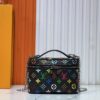 693060bcf09edb6de4c505fe Takashi Murakami x LV Nice Mini Nano Pouch in Monogram Multicolor Coated Canvas