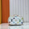 693060bef09edb6de4c50601 Upgraded Original M13747 M44495 M44936 M42263 M42265 LV Takashi Murakami Nice Mini Nano Pouch with Monogram Print in 33 Vibrant Colors, 2025 LV x Takashi Murakami Collaboration White Tricolor and Black Tricolor Twelve-Section Series, Popular Worldwide Among Celebrities