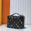 693060bff09edb6de4c50602 Takashi Murakami x LV Nice Mini Nano Pouch in Monogram Multicolor Coated Canvas