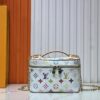 693060c3f09edb6de4c50609 Upgraded Original M13747 M44495 M42265 M44936 M42263 LV Takashi Murakami Nice Mini Nano Cosmetic Pouch Featuring Monogram Print in 33 Vibrant Colors, 2025 LV x Takashi Murakami Collaboration White Tricolor and Black Tricolor Twelve-Section Series, Globally Popular Among Celebrities