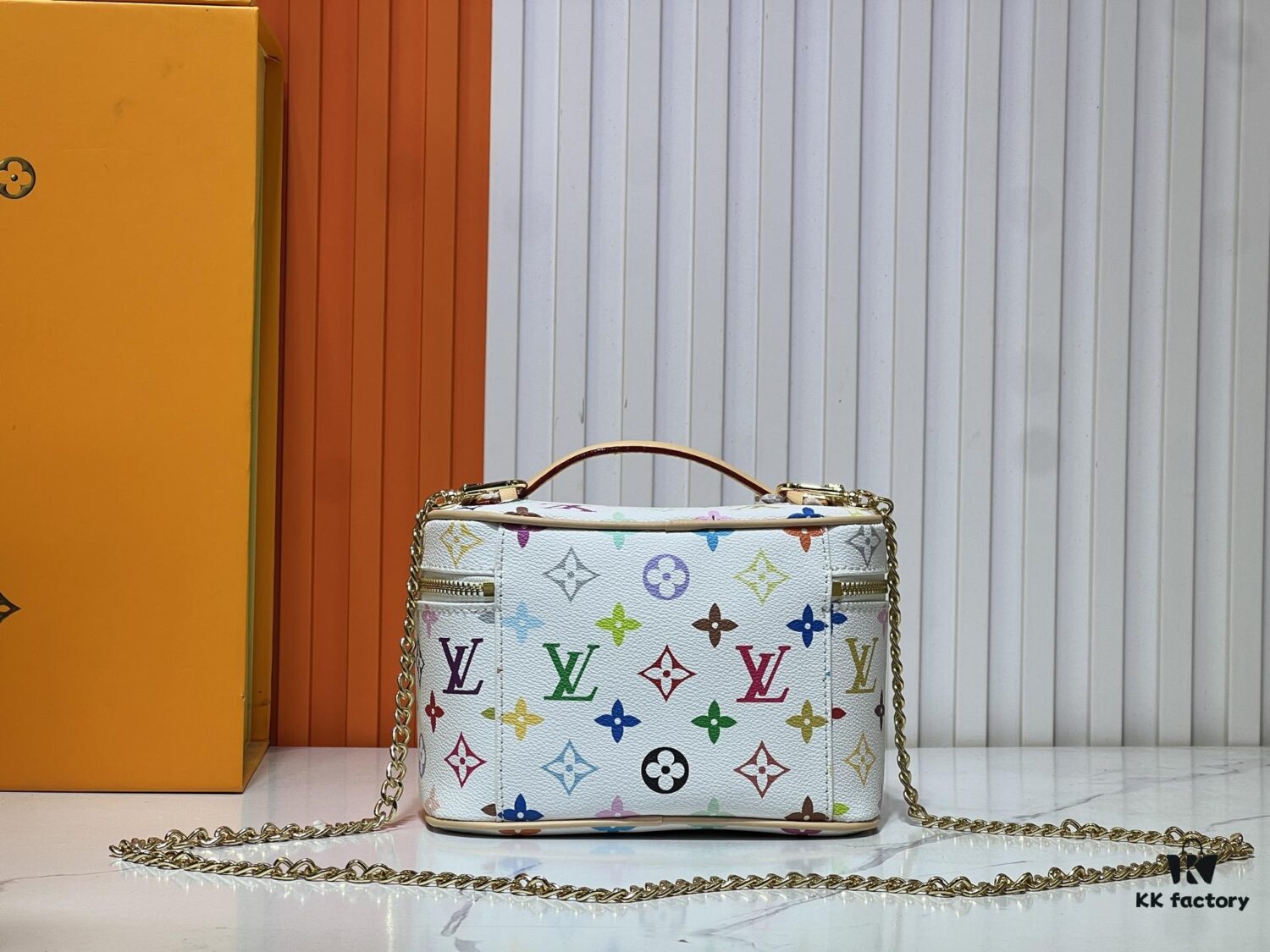 693060c6f09edb6de4c5060e Upgraded Original M13747 M44495 M42265 M44936 M42263 LV Takashi Murakami Nice Mini Nano Cosmetic Pouch Featuring Monogram Print in 33 Vibrant Colors, 2025 LV x Takashi Murakami Collaboration White Tricolor and Black Tricolor Twelve-Section Series, Globally Popular Among Celebrities