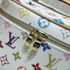 693060c6f09edb6de4c50611 Upgraded Original M13747 M44495 M42265 M44936 M42263 LV Takashi Murakami Nice Mini Nano Cosmetic Pouch Featuring Monogram Print in 33 Vibrant Colors, 2025 LV x Takashi Murakami Collaboration White Tricolor and Black Tricolor Twelve-Section Series, Globally Popular Among Celebrities