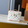 693060d3f09edb6de4c5062c Upgraded Original M13747 M44495 M42265 M44936 M42263 LV Takashi Murakami Nice Mini Nano Cosmetic Pouch Featuring the Monogram Print in 33 Vibrant Colors, 2025 Collaboration of White Tricolor and Black Tricolor Twelve-Section Series by Takashi Murakami and LV, a Global Hit Loved by Celebrities
