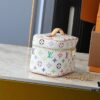 693060d5f09edb6de4c5062f Upgraded Original M13747 M44495 M42265 M44936 M42263 LV Takashi Murakami Nice Mini Nano Cosmetic Pouch Featuring the Monogram Print in 33 Vibrant Colors, 2025 Collaboration of White Tricolor and Black Tricolor Twelve-Section Series by Takashi Murakami and LV, a Global Hit Loved by Celebrities