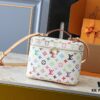 693060d8f09edb6de4c50636 Upgraded Original M13747 M44495 M42265 M44936 M42263 LV Takashi Murakami Nice Mini Nano Pouch with Monogram Print in 33 Vibrant Colors, 2025 LV x Takashi Murakami Collaboration White Tricolor and Black Tricolor Twelve-Section Series, Popular Worldwide Among Celebrities