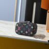 693060dcf09edb6de4c50641 Upgraded Original M13747 M44495 M42265 M44936 M42263 LV Takashi Murakami Nice Mini Nano Cosmetic Pouch Featuring Monogram Print in 33 Vibrant Colors, 2025 LV x Takashi Murakami Collaboration White Tricolor and Black Tricolor Twelve-Section Series, Globally Popular Among Celebrities