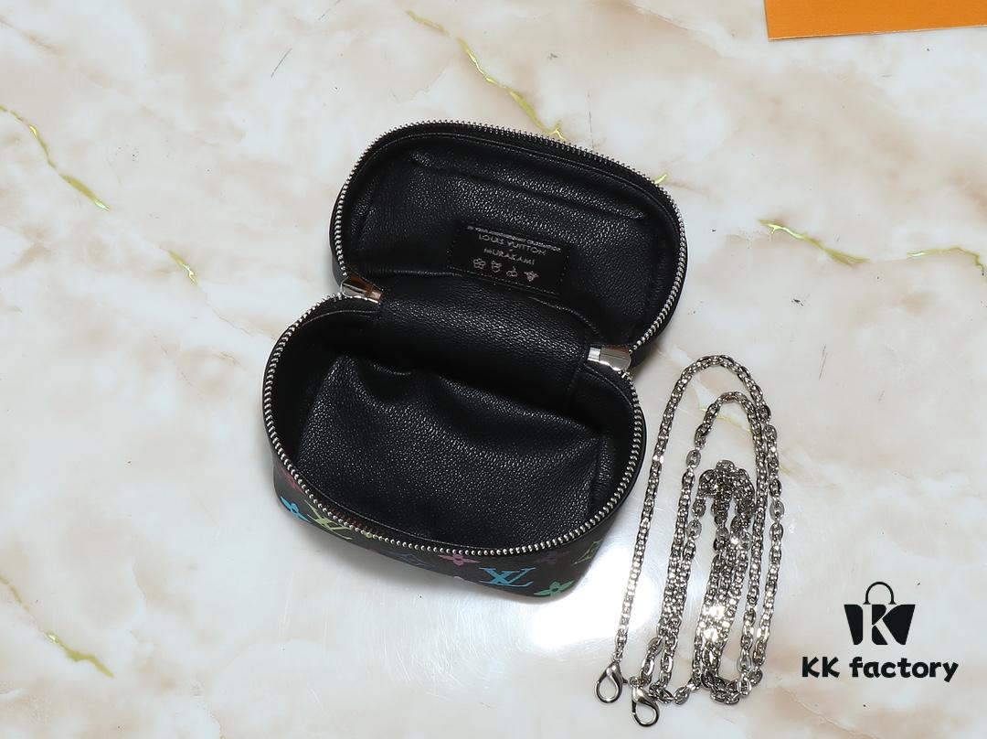 693060dff09edb6de4c50648 Upgraded Original M13747 M44495 M42265 M44936 M42263 LV Takashi Murakami Nice Mini Nano Cosmetic Pouch Featuring Monogram Print in 33 Vibrant Colors, 2025 LV x Takashi Murakami Collaboration White Tricolor and Black Tricolor Twelve-Section Series, Globally Popular Among Celebrities