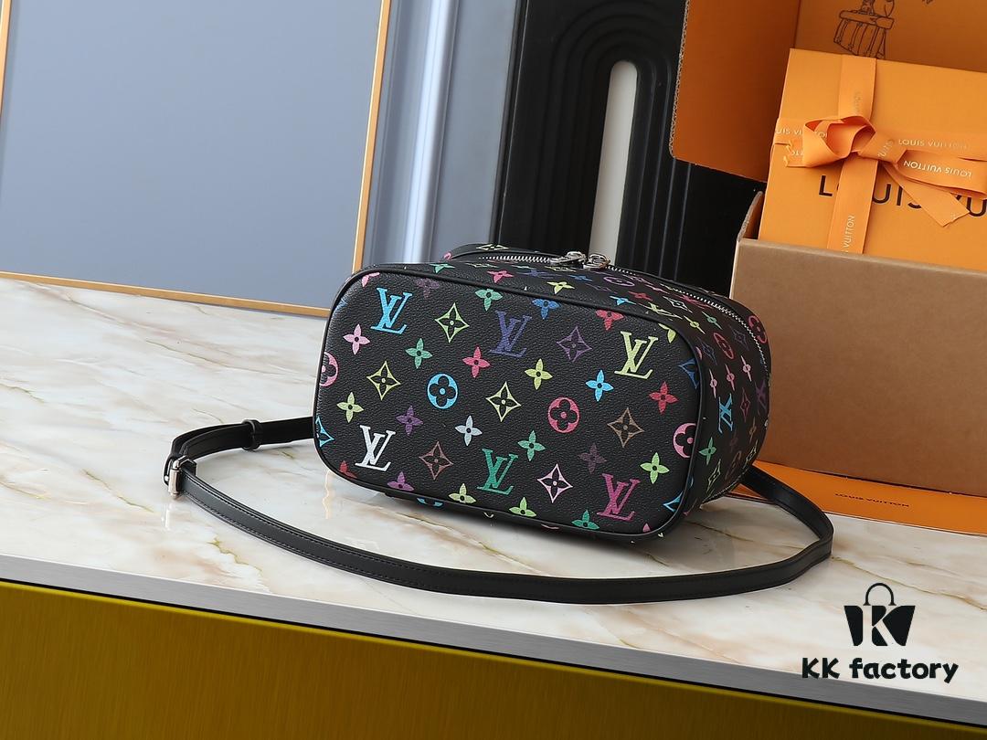 693060e3f09edb6de4c5064f Upgraded Original M13747 M44495 M42265 M44936 M42263 LV Takashi Murakami Nice Mini Nano Pouch with Monogram Print in 33 Vibrant Colors, 2025 LV x Takashi Murakami Collaboration White Tricolor and Black Tricolor Twelve-Section Series, Popular Worldwide Among Celebrities