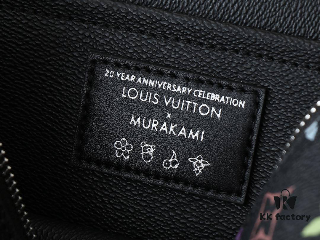 693060e7f09edb6de4c50655 Upgraded Original M13747 M44495 M42265 M44936 M42263 LV Takashi Murakami Nice Mini Nano Pouch with Monogram Print in 33 Vibrant Colors, 2025 LV x Takashi Murakami Collaboration White Tricolor and Black Tricolor Twelve-Section Series, Popular Worldwide Among Celebrities