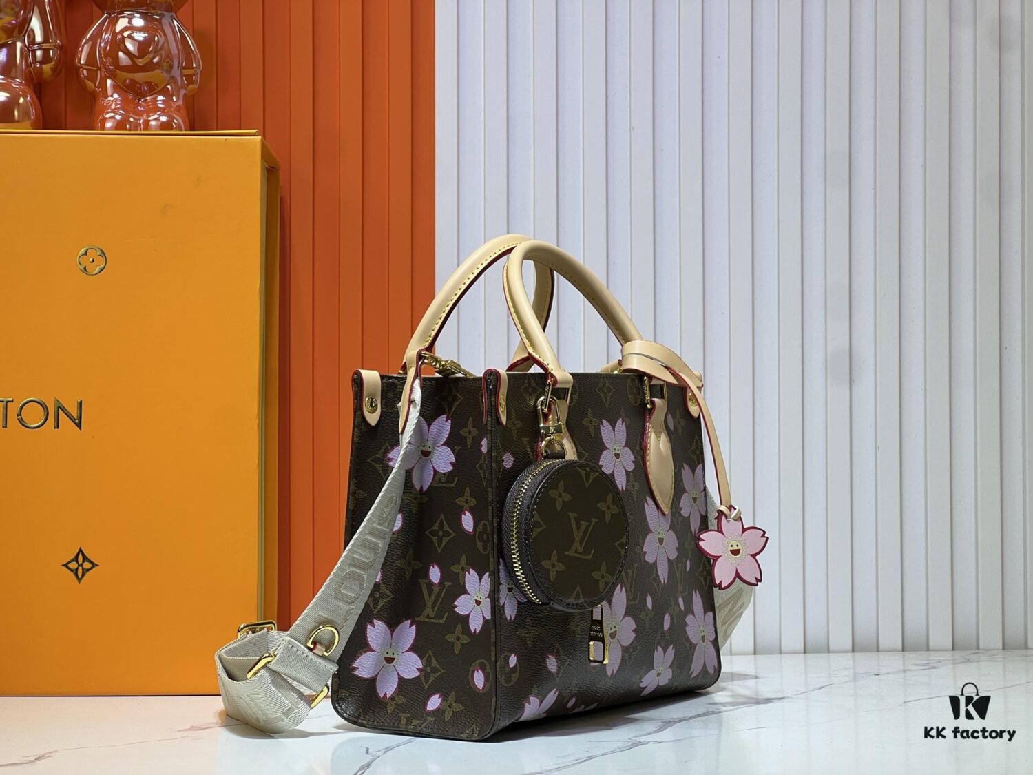 69306101f09edb6de4c50693 M45659 M46373🔥Lv & Murakami Panda Sakura🌸 OnTheGo PM New Version