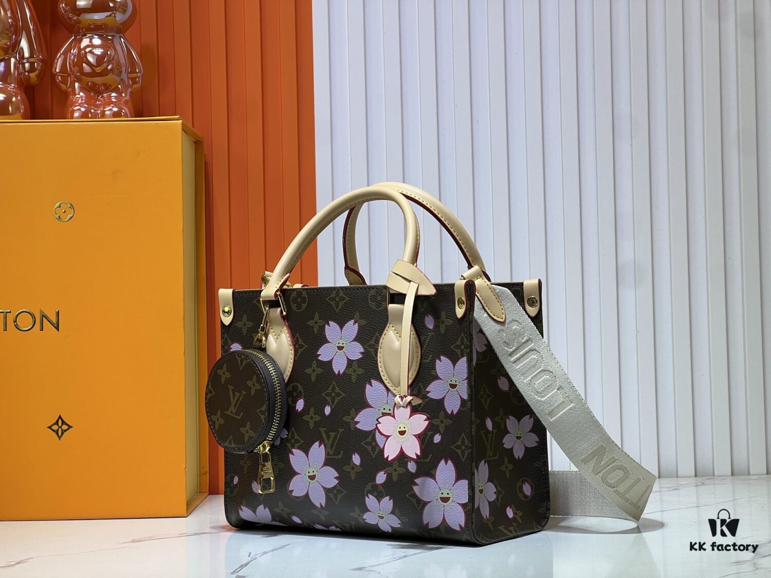 69306103f09edb6de4c50694 M45659 M46373🔥Lv & Murakami Panda Sakura🌸 OnTheGo PM New Version