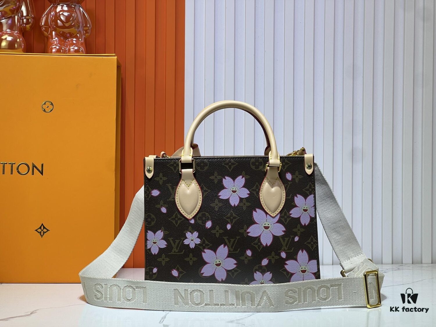 69306103f09edb6de4c50696 M45659 M46373🔥Lv & Murakami Panda Sakura🌸 OnTheGo PM New Version