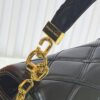 6930610ef09edb6de4c506ad M23689 M22891 Nicolas Ghesquière infuses the GO-14 Medium Handbag with innovative craftsmanship, featuring quilted lambskin meticulously treated to achieve a baked finish, expressing bold avant-garde style. The LV Twist lock adds signature brand elegance, while top handles and an adjustable chain strap are detachable, enabling multiple carrying options. Dimensions: 23X16X10