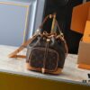 69306114f09edb6de4c506b6 Noe Cargo Mini Bag in Shiny Calfskin Leather M14199 M14017