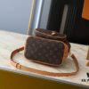 69306115f09edb6de4c506bb Noe Cargo Mini Bag in Shiny Calfskin Leather M14199 M14017