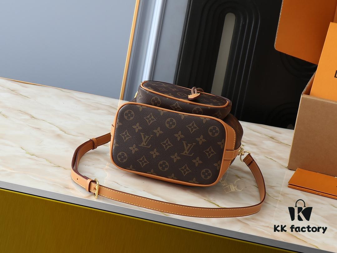 69306115f09edb6de4c506bb Noe Cargo Mini Bag in Shiny Calfskin Leather M14199 M14017