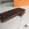69306127f09edb6de4c506e0 LV61269 Brand - Size: 21*9*2 - Stylish Adele Wallet in Classic Monogram Canvas with Colorful Leather Lining