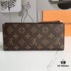 69306128f09edb6de4c506e2 LV61269 Brand - Size: 21*9*2 - Stylish Adele Wallet in Classic Monogram Canvas with Colorful Leather Lining