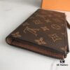 69306128f09edb6de4c506e3 LV61269 Brand - Size: 21*9*2 - Stylish Adele Wallet in Classic Monogram Canvas with Colorful Leather Lining