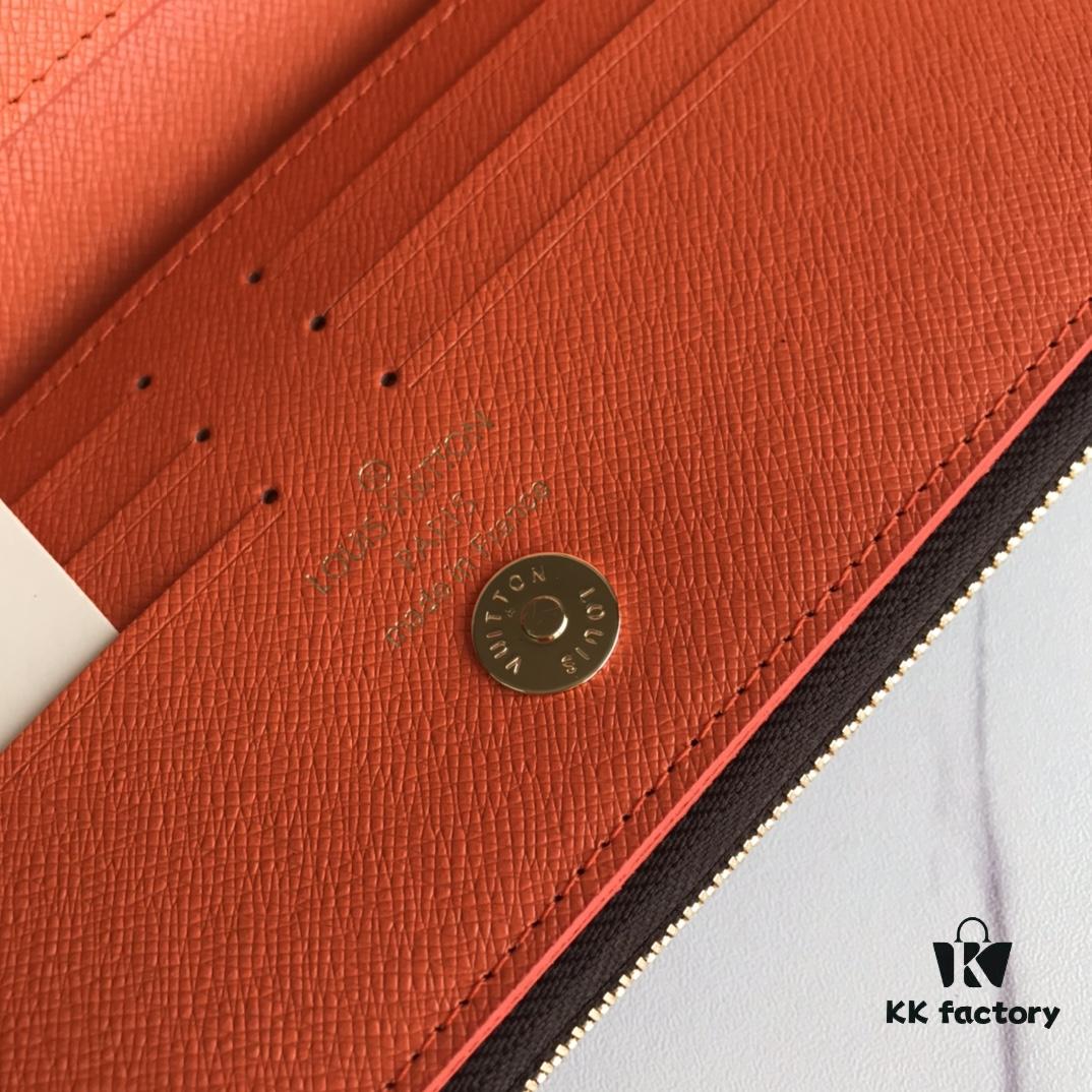 LV61269 Brand - Adele Wallet in Monogram Canvas with Colorful Leather Lining