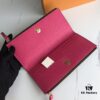 6930613cf09edb6de4c50712 LV61269 Brand Adele Wallet in Monogram Canvas with Colorful Leather Lining
