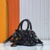 69306144f09edb6de4c50722 Upgraded Original M13391 M13406 M81085 LV x Takashi Murakami Nanospeedy Multicolor Black and White Handbag