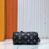 69306145f09edb6de4c50724 Upgraded Original M13391 M13406 M81085 LV x Takashi Murakami Nanospeedy Multicolor Black and White Handbag