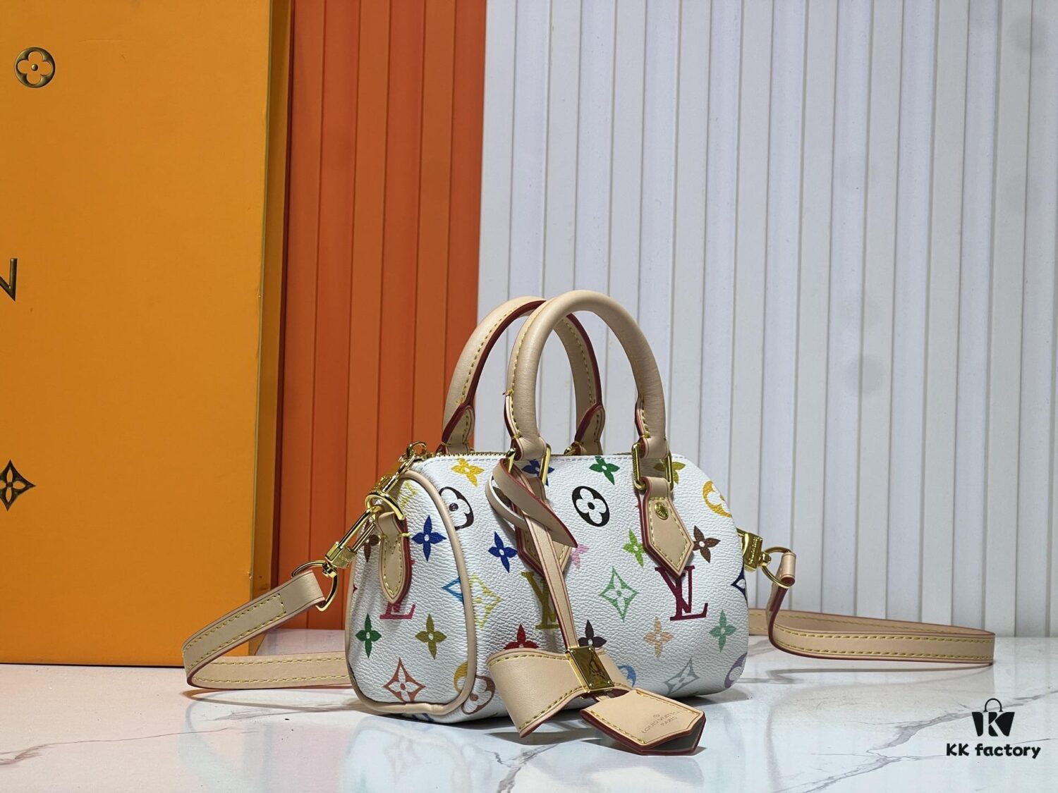 69306146f09edb6de4c50726 Upgraded Original M13391 M13406 M81085 LV x Murakami Collaboration Nano Speedy in Black Tricolor and White Tricolor