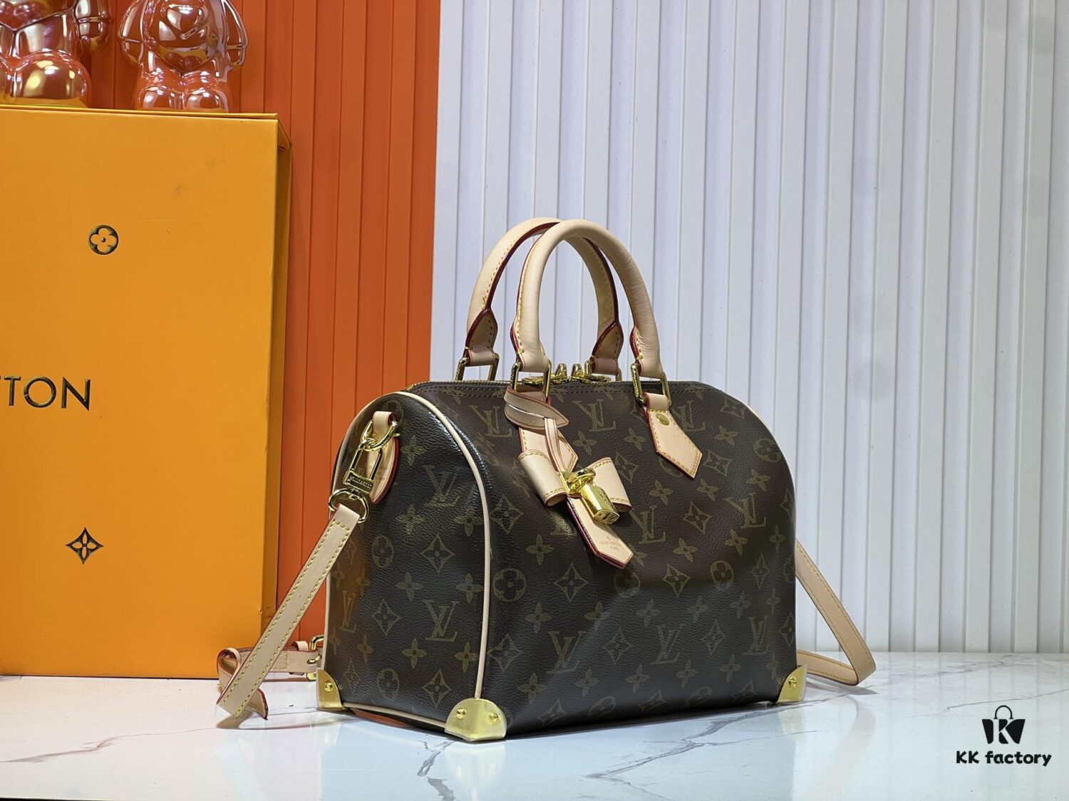 Upgraded Original M13805 M13257 M40390 LV x Murakami Collaboration Nano Speedy Bag