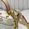69306166f09edb6de4c5076c Murakami Takashi White Tricolor Upgrade Original Version M47125 M42264 Vanity Chain Pouch