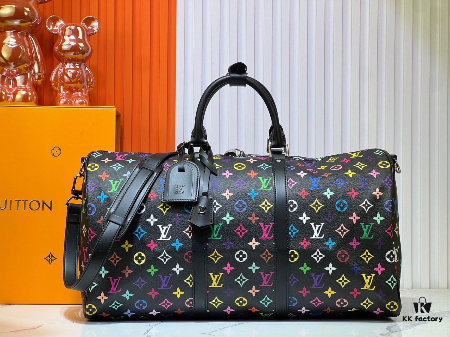 6930616df09edb6de4c5077b New Arrival M13745 41416 Black Colorful White Colorful 33 Color Series LV2025 Spring Summer x Murakami Collaboration