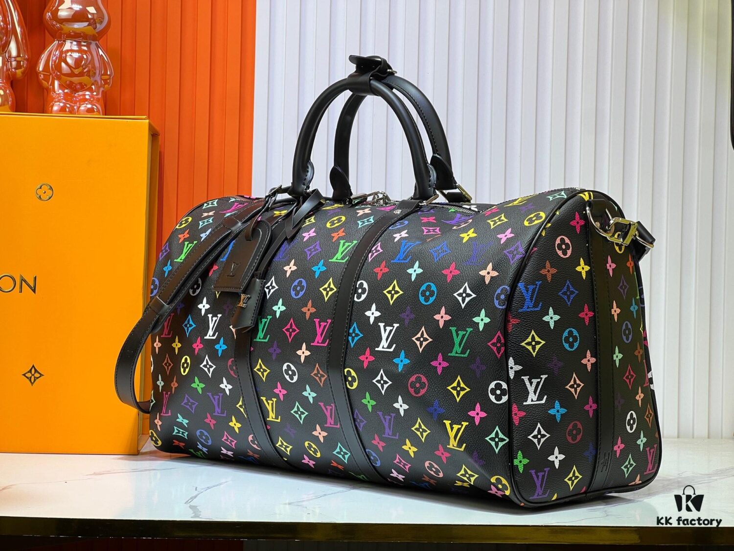 6930616ef09edb6de4c5077d New Arrival M13745 41416 Black Colorful White Colorful 33 Color Series LV2025 Spring Summer x Murakami Collaboration