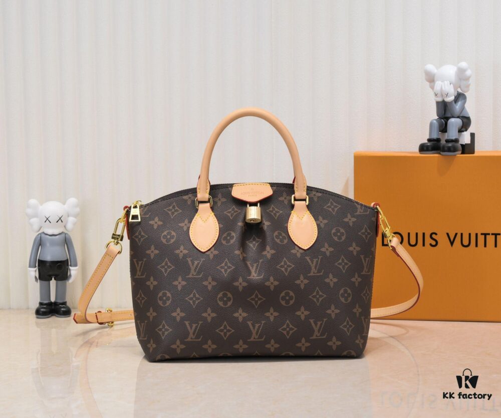 6930617af09edb6de4c5078e Top-Quality Original Boétie Small Zip Tote Bag in Monogram Canvas with Leather Trims