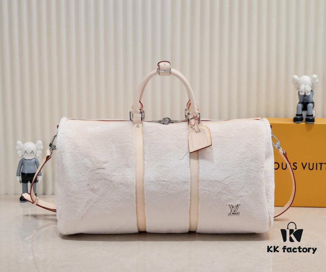 6930617ff09edb6de4c50798 Exclusive Real Photo - Upgraded Version‼️ M23108 Puffy Shearling Keepall Bandoulière 50