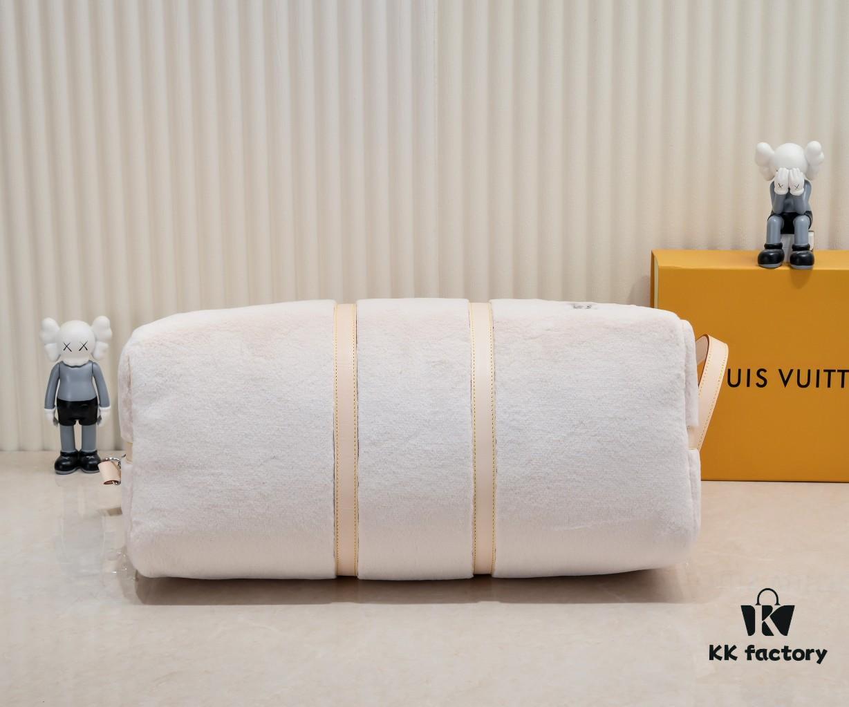 69306180f09edb6de4c5079b Exclusive Real Photo - Upgraded Version‼️ M23108 Puffy Shearling Keepall Bandoulière 50